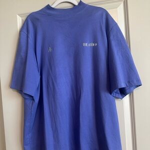 The Attico Vibrant Blue Short Sleeve Tee